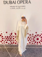 فستان فضفاض بأكمام مطرزة - ODD-Zaydin