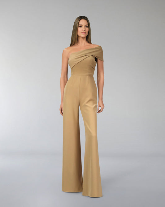 Folded neckline jumpsuit-ODD-Jiwan