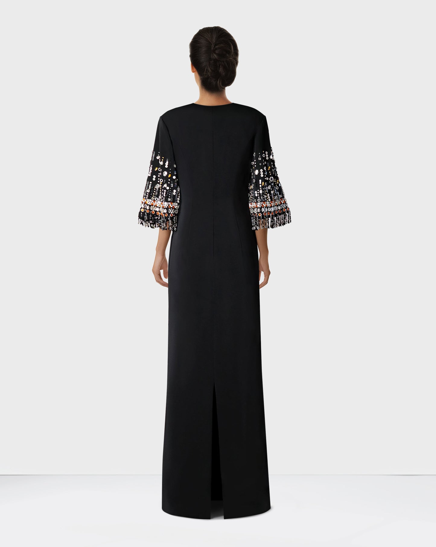 ODD-Sequined sleeves dress-Surelis