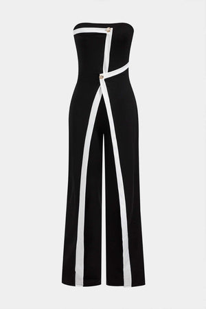 Wrap High Waist Sleeveless Jumpsuit